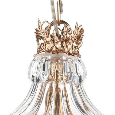 Image of Dar Ottoman Glass Ceiling Pendant Light