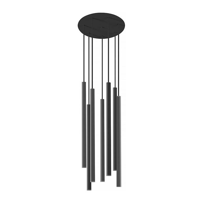 Image of Edit Laser 7 Light Cluster Ceiling Pendant