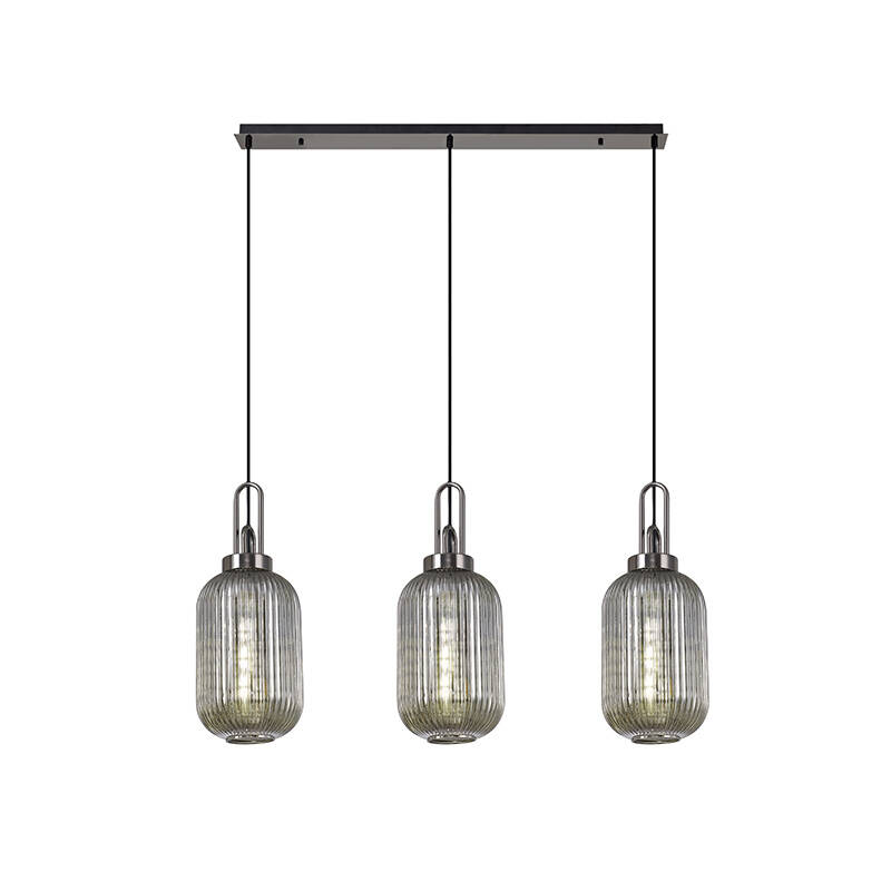 Image of Savannah 3 Light Bar Ceiling Pendant