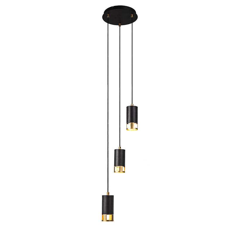 Image of Atlanta 3 Light Cascade Ceiling Pendant