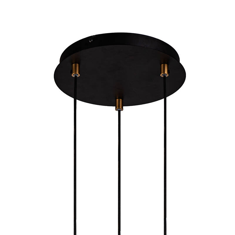 Image of Atlanta 3 Light Cascade Ceiling Pendant