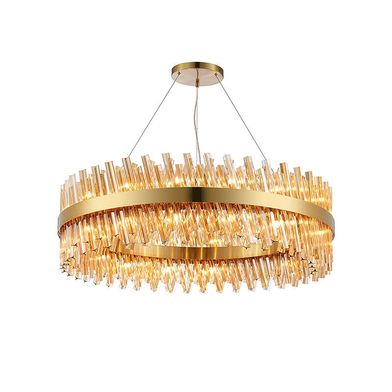 Image of Detroit Glass Chandelier