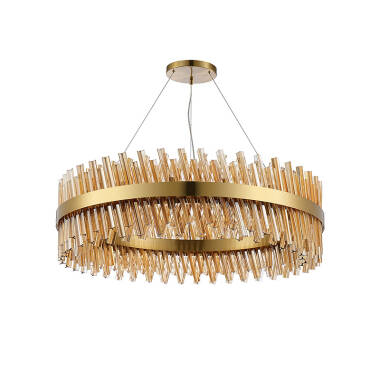 Image of Detroit Glass Chandelier