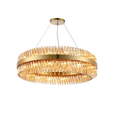 Image of Detroit Glass Chandelier