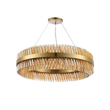 Image of Detroit Glass Chandelier