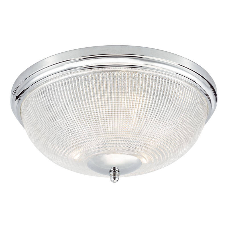 Image of Dar Arbour Flush Ceiling Light