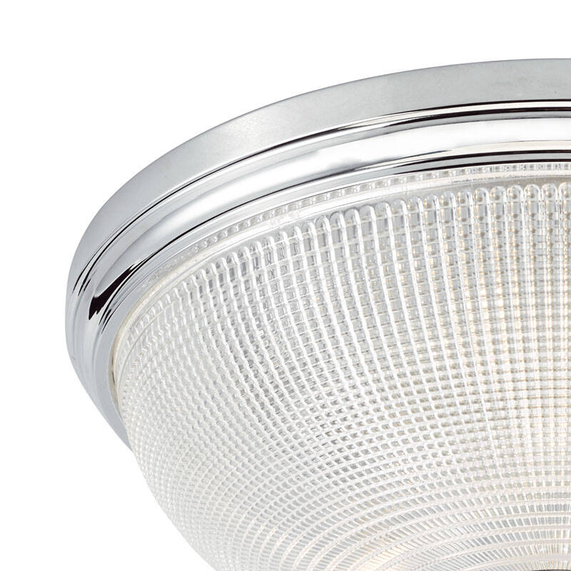 Image of Dar Arbour Flush Ceiling Light