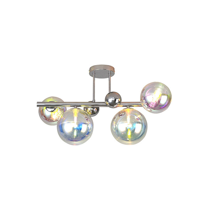 Image of Astronomer 4 Light Semi-Flush Bar Ceiling Pendant