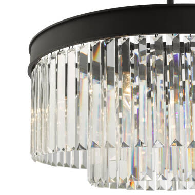 Image of Dar Celeus Crystal Chandelier