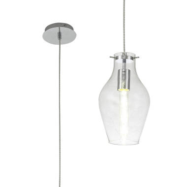 Image of Alpha Glass Ceiling Pendant Light