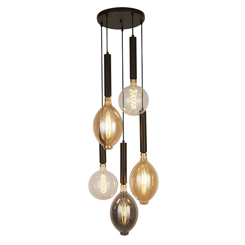 Image of Searchlight Dulwich 5 Light Cluster Ceiling Pendant Light