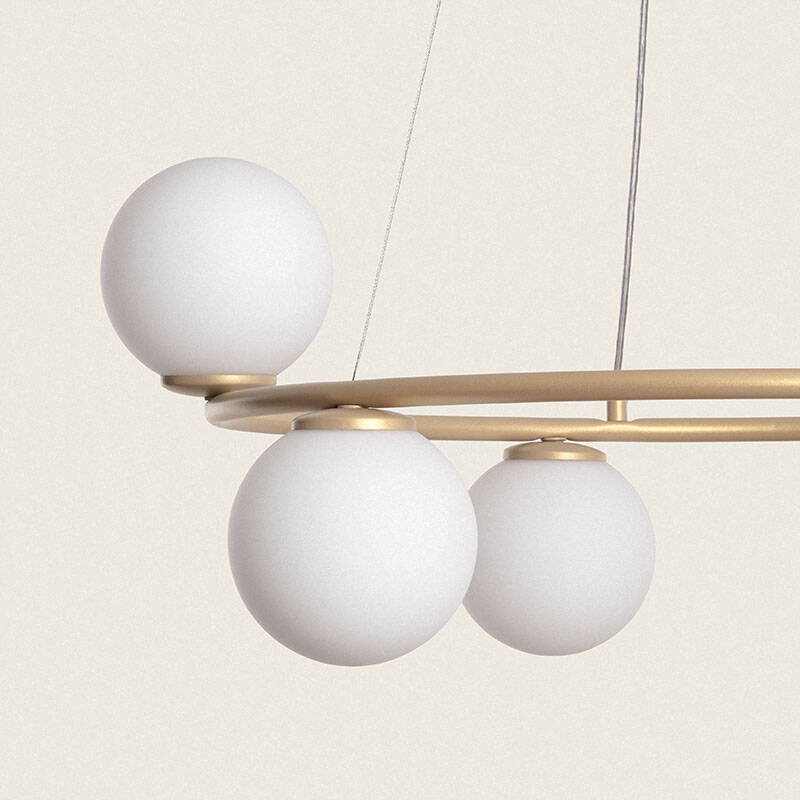 Image of Edit Orb 5 Light Chandelier