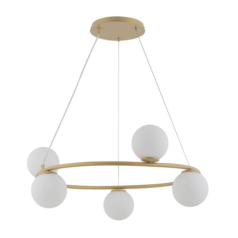 Image of Edit Orb 5 Light Chandelier