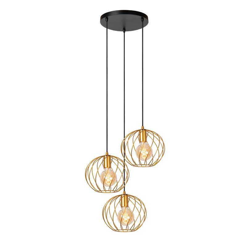 Image of Lucide Danza 3 Light Cascade Pendant