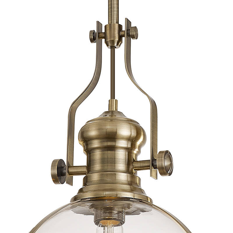 Image of Endeavour Glass Ceiling Pendant Light