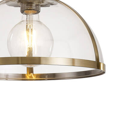 Image of Endeavour Glass Ceiling Pendant Light