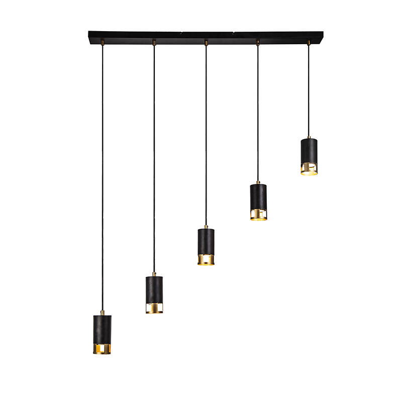Image of Atlanta 5 Light Bar Ceiling Pendant