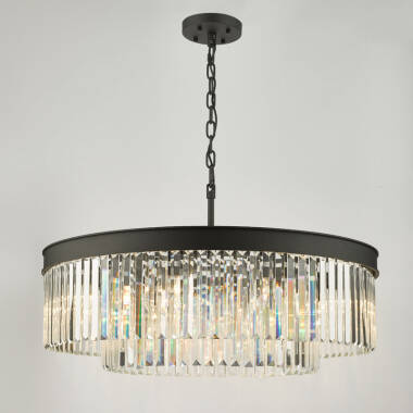 Image of Dar Celeus Crystal Chandelier