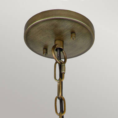 Image of Kichler Halleron 3 Light Pendant Porch Lantern