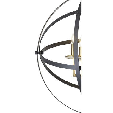 Image of Vesta 6 Arm Ceiling Pendant Light