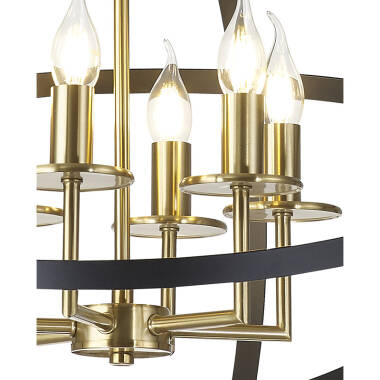 Image of Vesta 6 Arm Ceiling Pendant Light