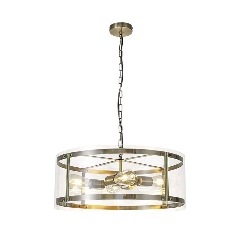 Image of Bobbin 4 Arm Ceiling Pendant