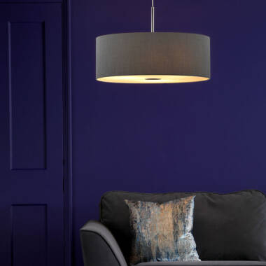 Image of Dar Ronda 3 Light Ceiling Pendant Light