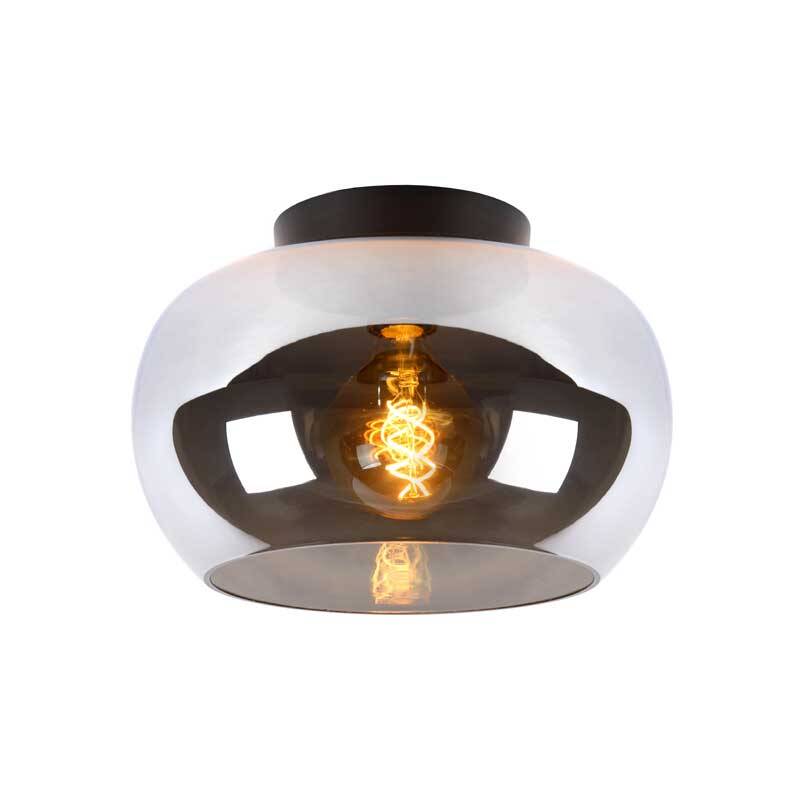 Image of Lucide Judi Glass Flush Ceiling Light