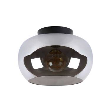 Image of Lucide Judi Glass Flush Ceiling Light