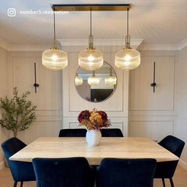 Image of Dakota 3 Light Bar Ceiling Pendant