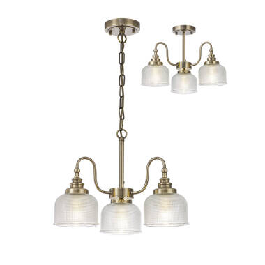 Image of Magnolia 3 Arm Ceiling Pendant Light