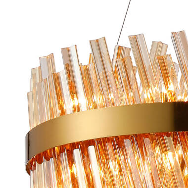 Image of Detroit Glass Chandelier