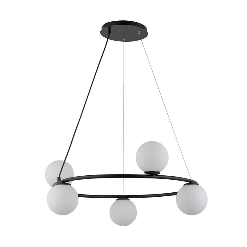 Image of Edit Orb 5 Light Chandelier