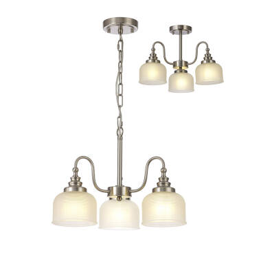 Image of Magnolia 3 Arm Ceiling Pendant Light
