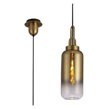 Image of Oregon Glass Ceiling Pendant Light