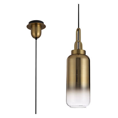 Image of Oregon Glass Ceiling Pendant Light