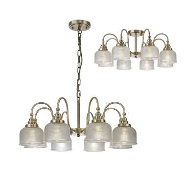 Image of Magnolia 8 Arm Ceiling Pendant Light