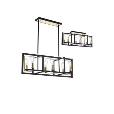 Image of Phoenix 6 Light Bar Ceiling Pendant
