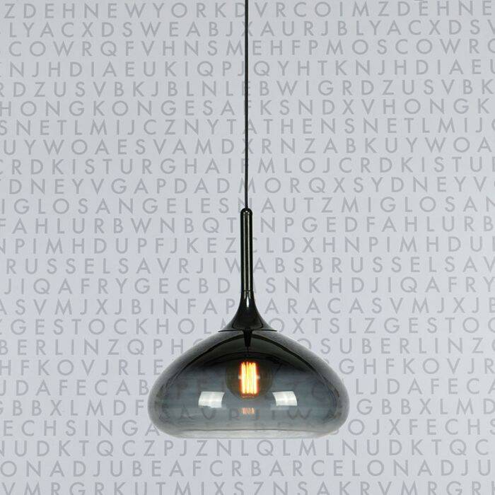 Image of Cooper Glass Ceiling Pendant Light