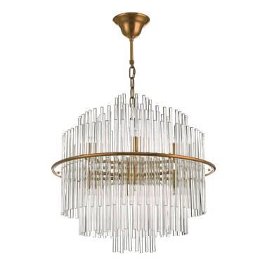 Image of Dar Lukas Glass Chandelier