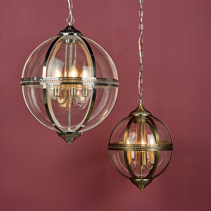 Image of Dar Vanessa 5 Arm Ceiling Pendant Light
