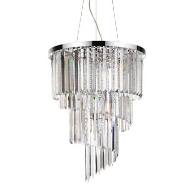 Carlton 12 Light Crystal Chandelier
