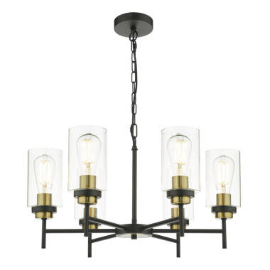 Dar Abel 6 Light Pendant