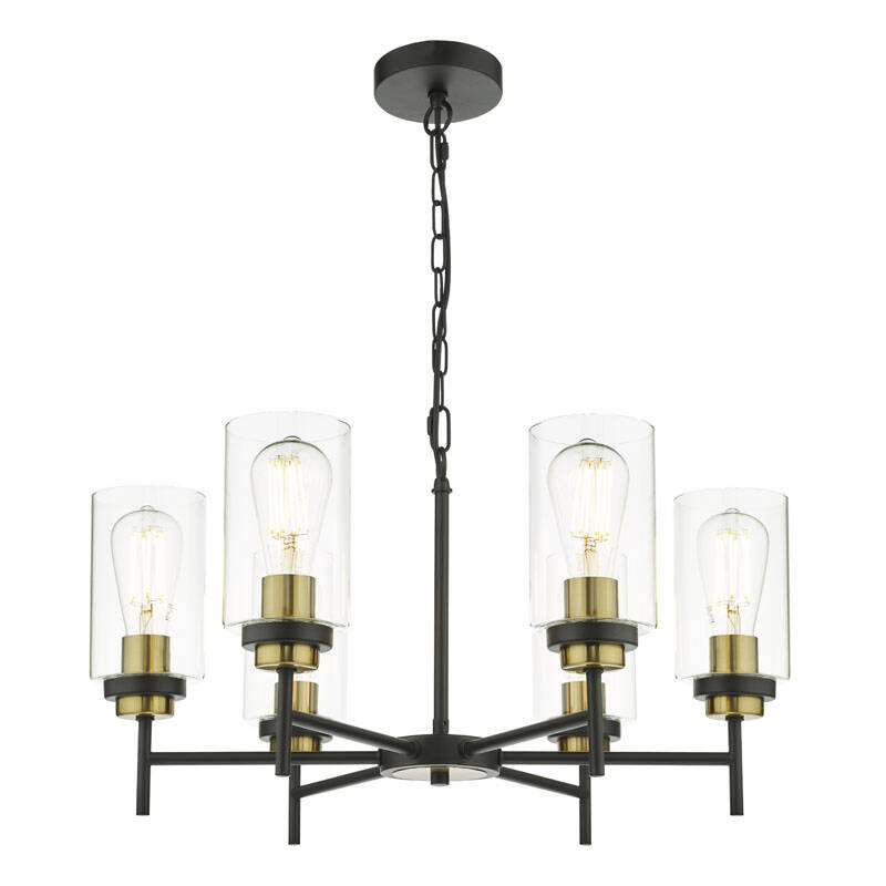 Image of Dar Abel 6 Light Pendant