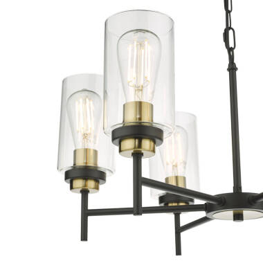 Image of Dar Abel 6 Light Pendant