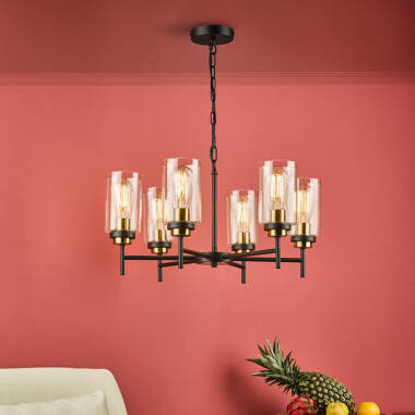 Image of Dar Abel 6 Light Pendant