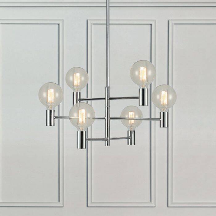 Image of Capital 6 Arm Ceiling Pendant Light
