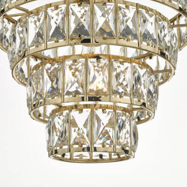 Image of Dar Cerys Crystal Chandelier