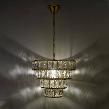 Image of Dar Cerys Crystal Chandelier