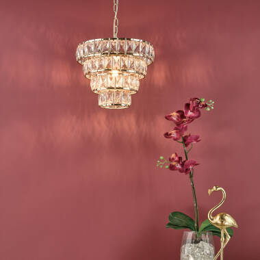 Image of Dar Cerys Crystal Chandelier